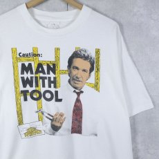 画像1: 90's HOME IMPROVEMENT USA製 "STANLEY DESANTIS" コメディードラマ プリントTシャツ XL (1)