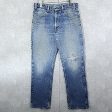 画像1: 80's Levi's 517 オレンジタブ ブーツカットデニムパンツ W31 (1)