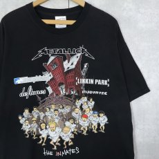 画像1: 2003 METALLICA USA製 "SUMMER SANITARIUM TOUR" ミュージックフェスティバルTシャツ BLACK XL (1)
