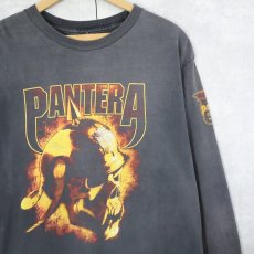 画像1: 2004 PANTERA ヘヴィメタルバンドロンT (1)