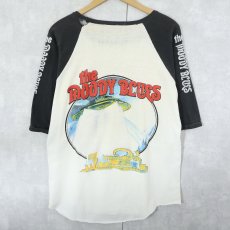 画像2: 70〜80's The Moody Blues ロックバンドラグランTシャツ (2)