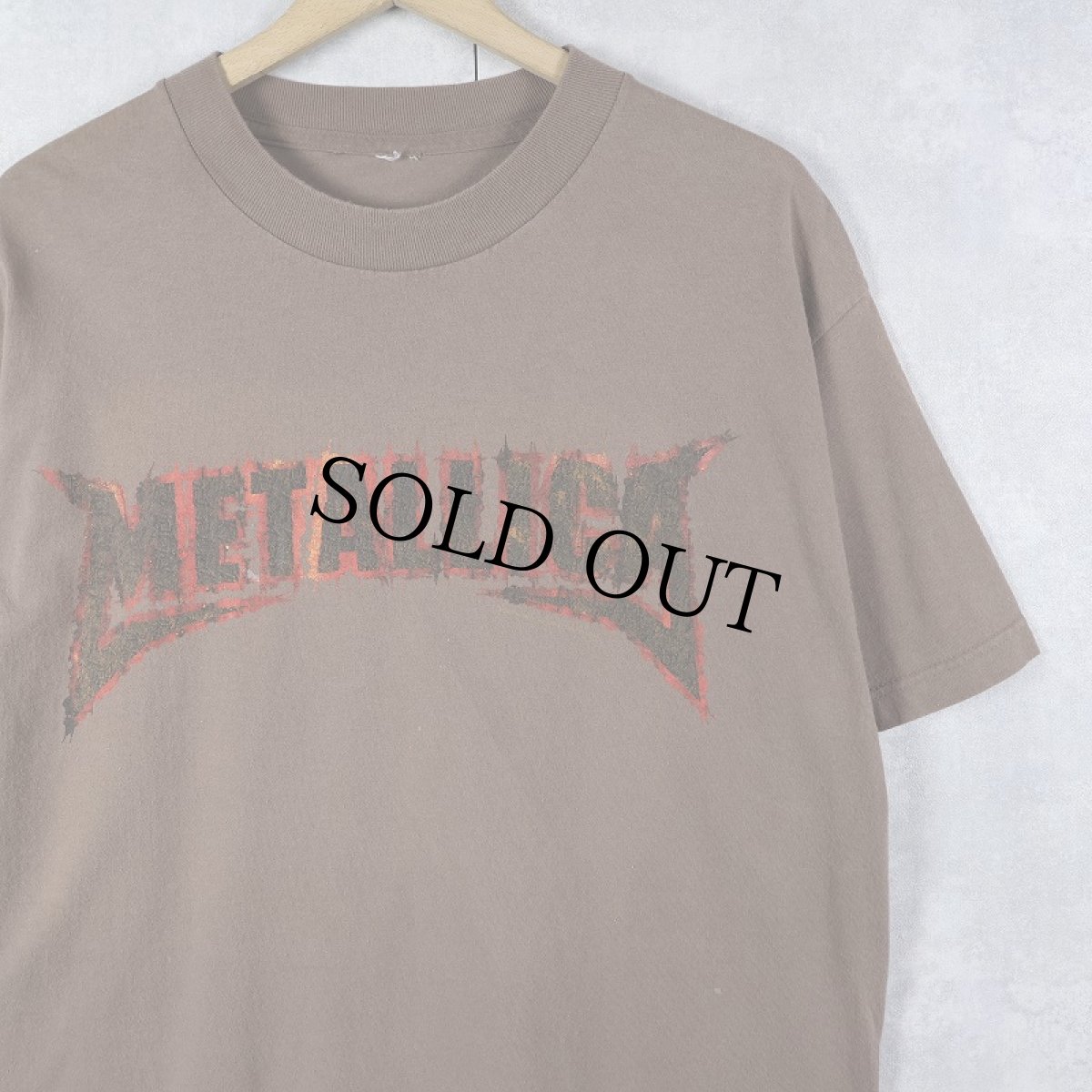 画像1: METALLICA ヘヴィメタルバンドTシャツ (1)