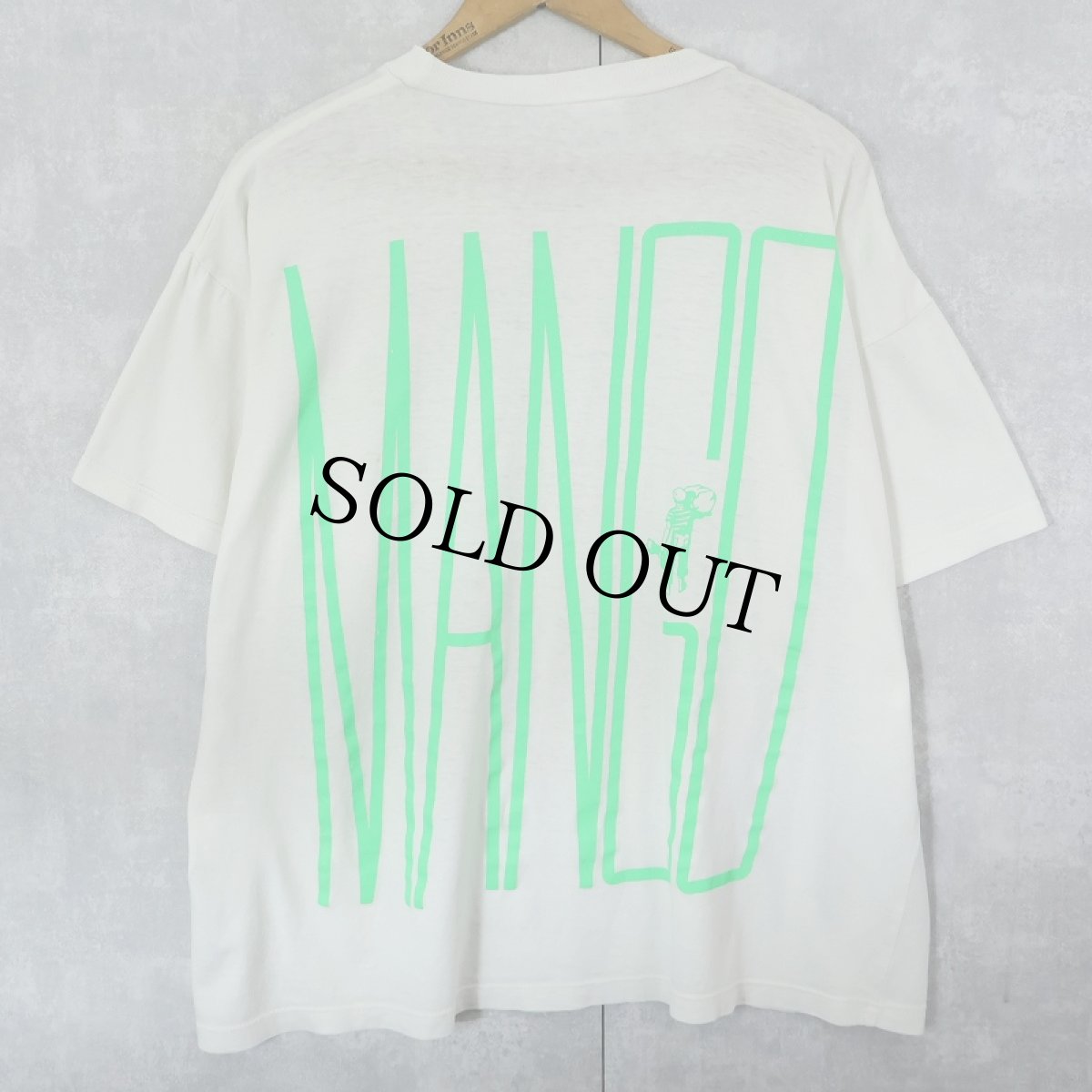 画像2: MANGO ロゴプリントTシャツ M (2)