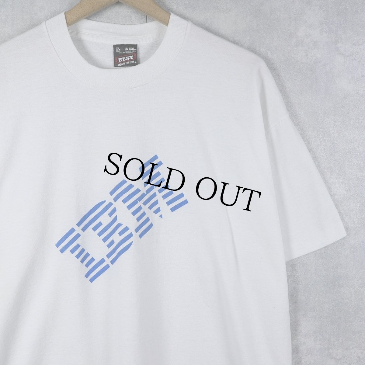 画像1: 90's IBM USA製 コンピューター企業 ロゴプリントTシャツ XL (1)