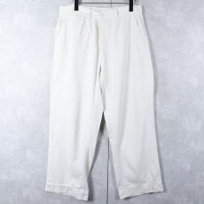 画像1: 〜60's UNKNOWN コットンワークパンツ W31 (1)
