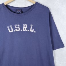 画像1: 90's POLO SPORT Ralph Lauren プリントTシャツ NAVY L (1)