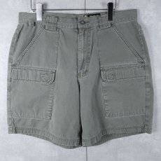 画像1: Eddie Bauer コットンカーゴショーツ W34 (1)