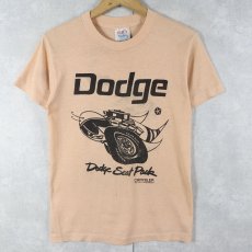 画像1: 80's Doge USA製 イラストプリントTシャツ S (1)