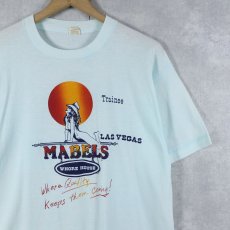 画像1: 80's MABELS WHORE HOUSE エロプリントTシャツ XL (1)
