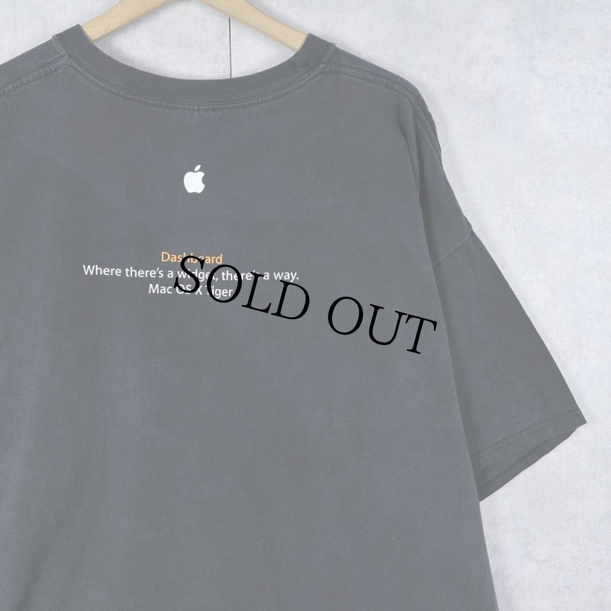 画像2: 2000's Apple "Mac OS X Tiger" プリントTシャツ 2XL (2)