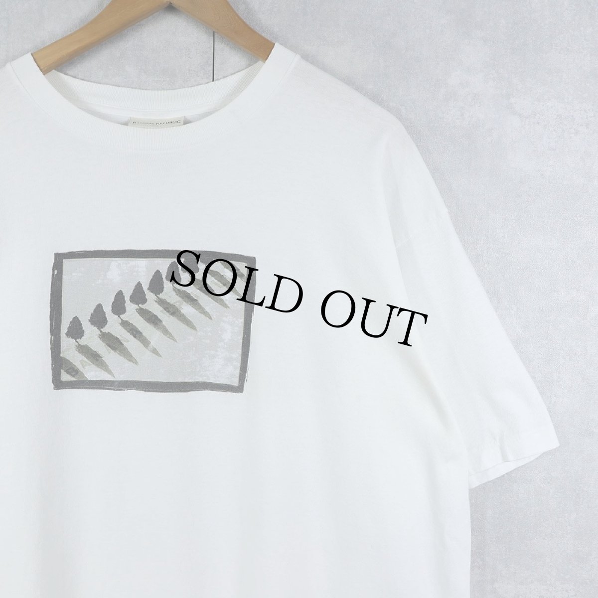 画像1: 90's BANANA REPUBLIC USA製 フォトプリントTシャツ XL (1)