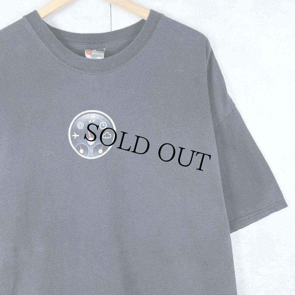画像1: 2000's Apple "Mac OS X Tiger" プリントTシャツ 2XL (1)
