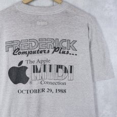 画像2: 80's Apple "FREDERICK Computers Plus..." ロゴプリントTシャツ (2)