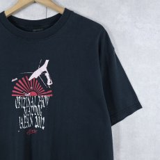 画像1: 2000's Alva Skates USA製 "ORIGINAL Z-BOY MADDOG JAPAN 2002" スケートブランド プリントTシャツ BLACK L (1)