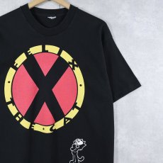 画像1: 90's Felix the Cat キャラクタープリントTシャツ BLACK (1)