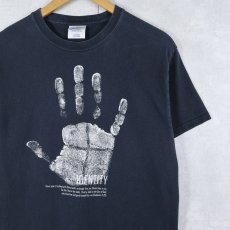 画像1: IDENTITY 聖書プリントTシャツ BLACK M (1)