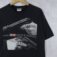 画像1: The Boondock Saints クライムアクション映画プリントTシャツ BLACK L (1)