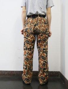 画像3: 80's SAFTBAK USA製 ダックハンターカモ柄 パンツ W32 (3)