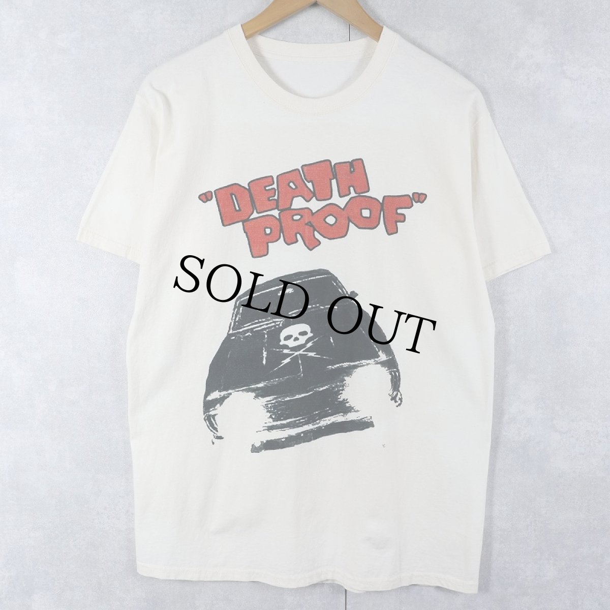 画像1: Death Proof ホラー映画プリントTシャツ (1)