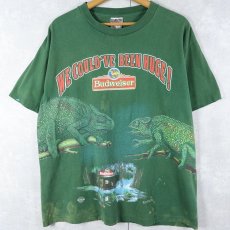 画像1: 90's Budweiser USA製 "WE COULD'VE BEEN HUGE!" ビールメーカープリントTシャツ L (1)