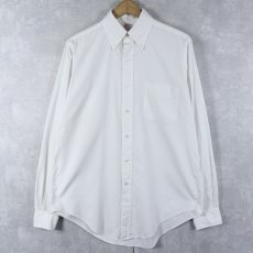 画像1: 90's Brooks Brothers USA製 コットンボタンダウンシャツ SIZE15-4 (1)