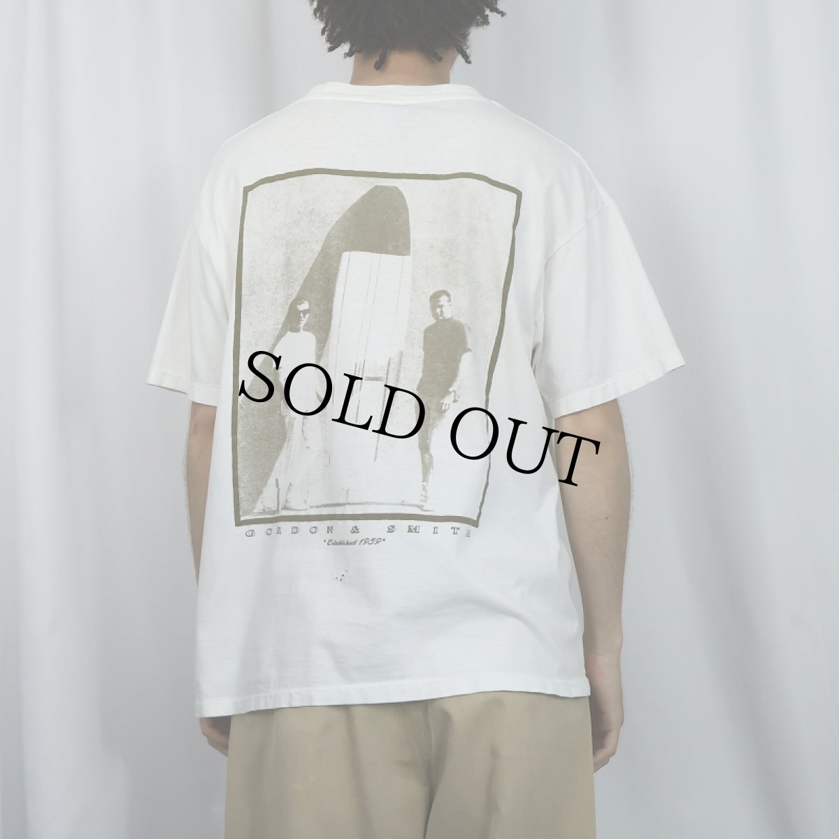 画像4: 90's G&S サーフ&スケートブランド フォトプリントTシャツ L (4)