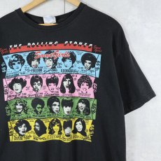 画像1: THE ROLLING STONES "Some Girls" ロックバンドアルバムTシャツ XL (1)
