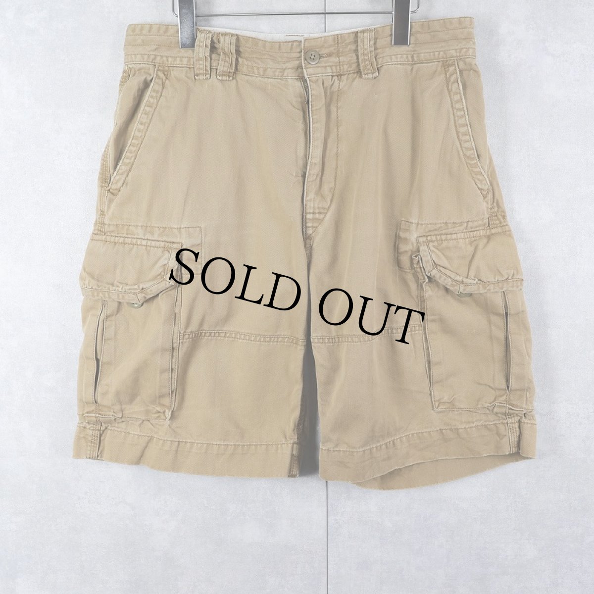 画像2: POLO Ralph Lauren チノカーゴショーツ W33 (2)