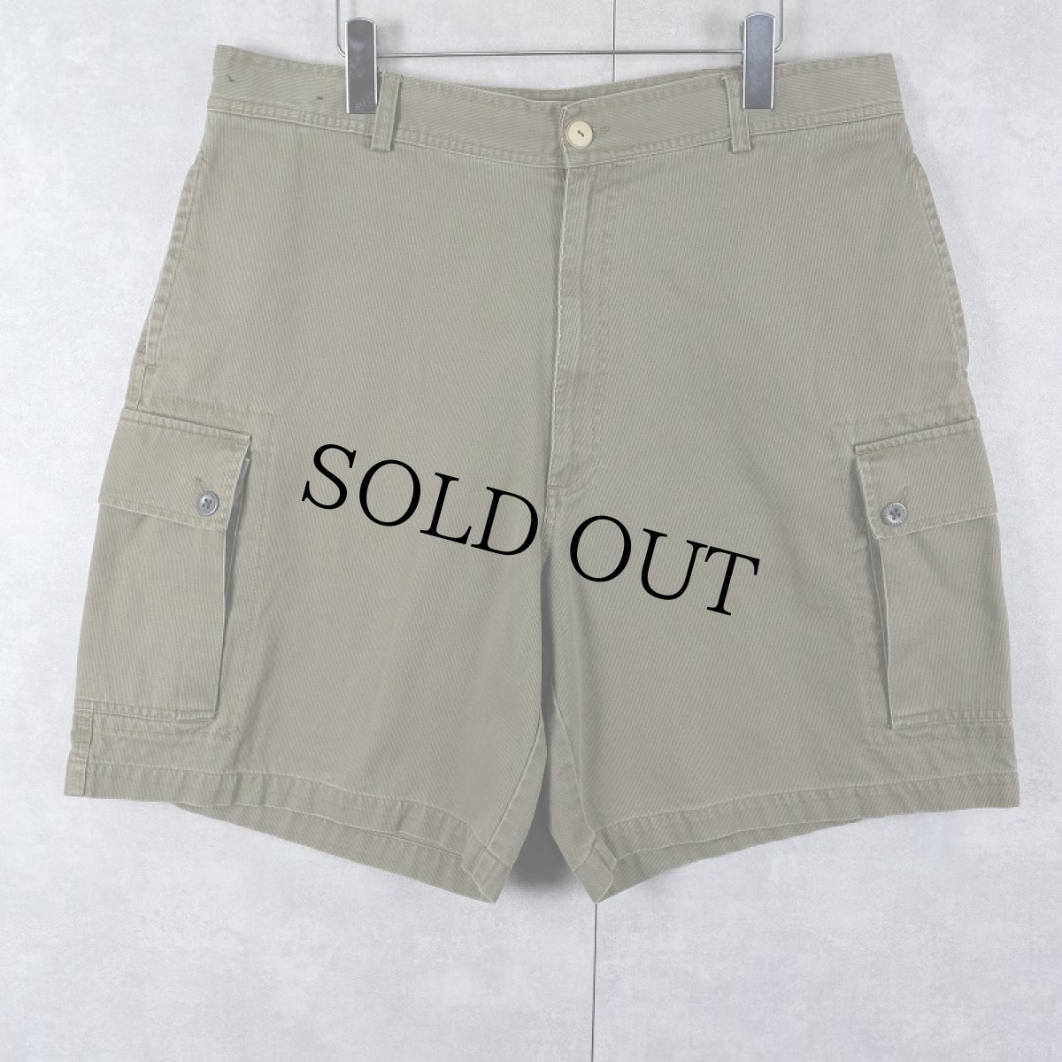 画像1: Ralph Lauren POLO SPORT コットンカーゴショーツ W37 (1)