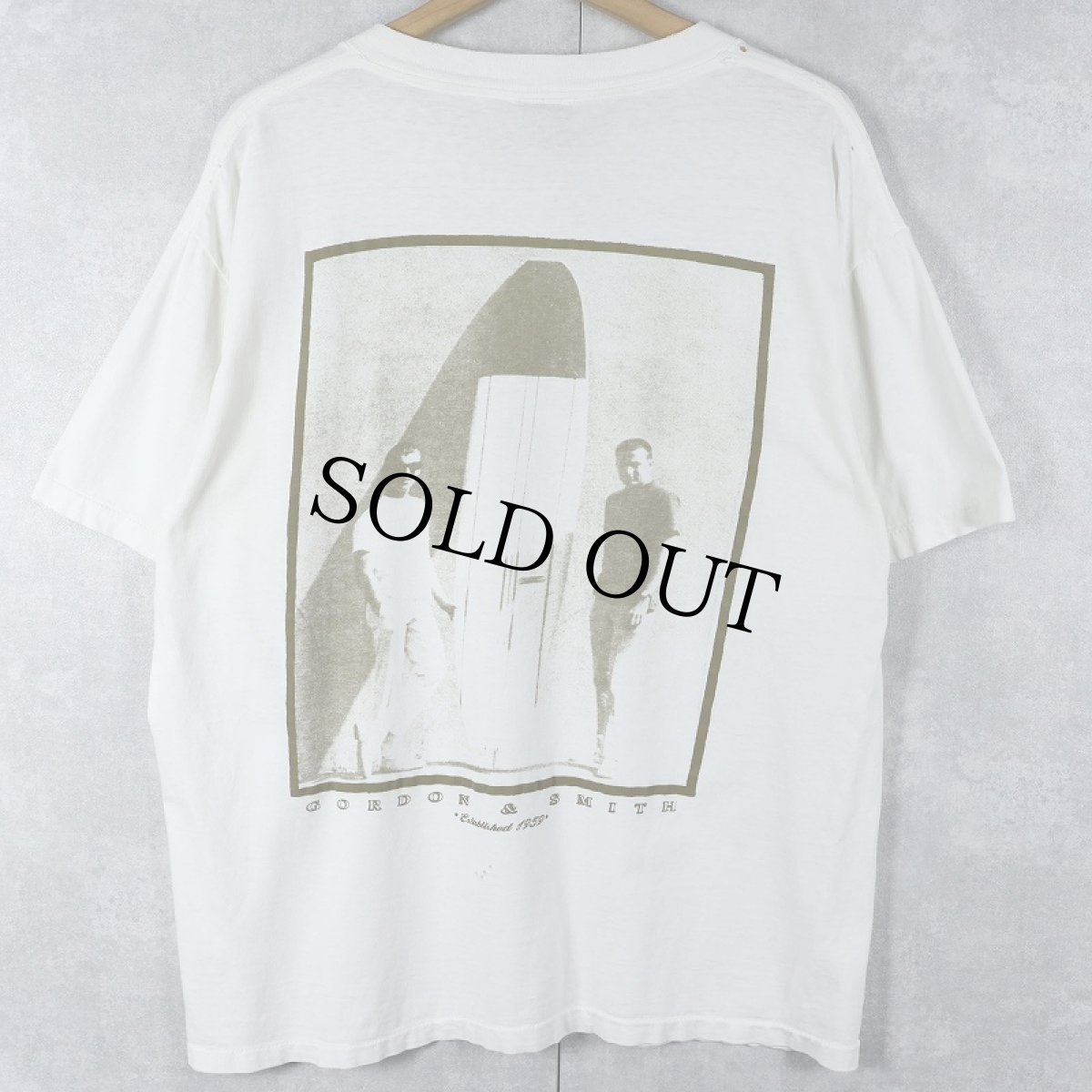 画像1: 90's G&S サーフ&スケートブランド フォトプリントTシャツ L (1)