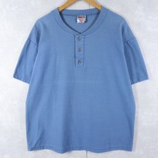 画像1: 90's ONEITA USA製 ヘンリーネックTシャツ L (1)