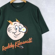 画像1: Reddy Kilowatt 電力会社 キャラクタープリントTシャツ (1)
