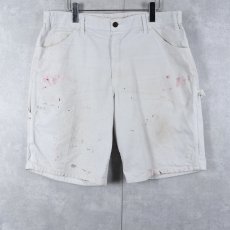 画像2: Dickies × SHERWIN WILLIAMS ペンキペイント ペインターショーツ W37 (2)