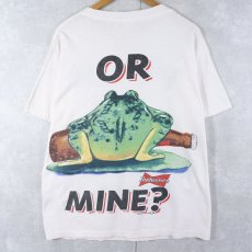 画像2: 90's Budweiser "YOUR PAD OR MINE?" ビールメーカープリントTシャツ XL (2)