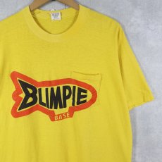 画像1: 70〜80's BLIMPIE BASE USA製 サンドイッチチェーン店プリント ポケットTシャツ XL (1)