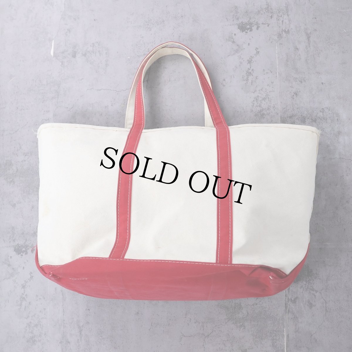 画像1: L.L.Bean "BOAT AND TOTE" キャンバストートバッグ X-LARGE (1)