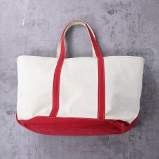 画像1: L.L.Bean "BOAT AND TOTE" キャンバストートバッグ X-LARGE (1)