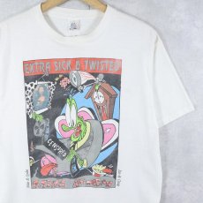 画像1: 90's USA製 "Spike & Mike's Festival of Animation" アニメーションフェスティバル プリントTシャツ L (1)