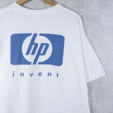画像1: hp コンピューター企業 プリントTシャツ XL (1)