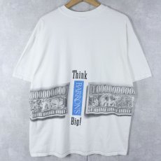 画像1: BARRON'S "Think Big!" 投資週刊誌 大判プリントTシャツ XL (1)