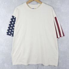 画像1: 90's USA製 星条旗デザイン Tシャツ ONESIZE (1)