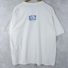 画像2: COMPAQ hp "write on" コンピューター企業 プリントTシャツ (2)