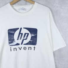 画像1: hp コンピューター企業 プリントTシャツ XL (1)