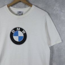 画像1: 90's BMW Lifestyle USA製 ロゴプリントTシャツ M (1)
