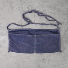 画像1: VINTAGE キャンバスツールエプロン NAVY  (1)