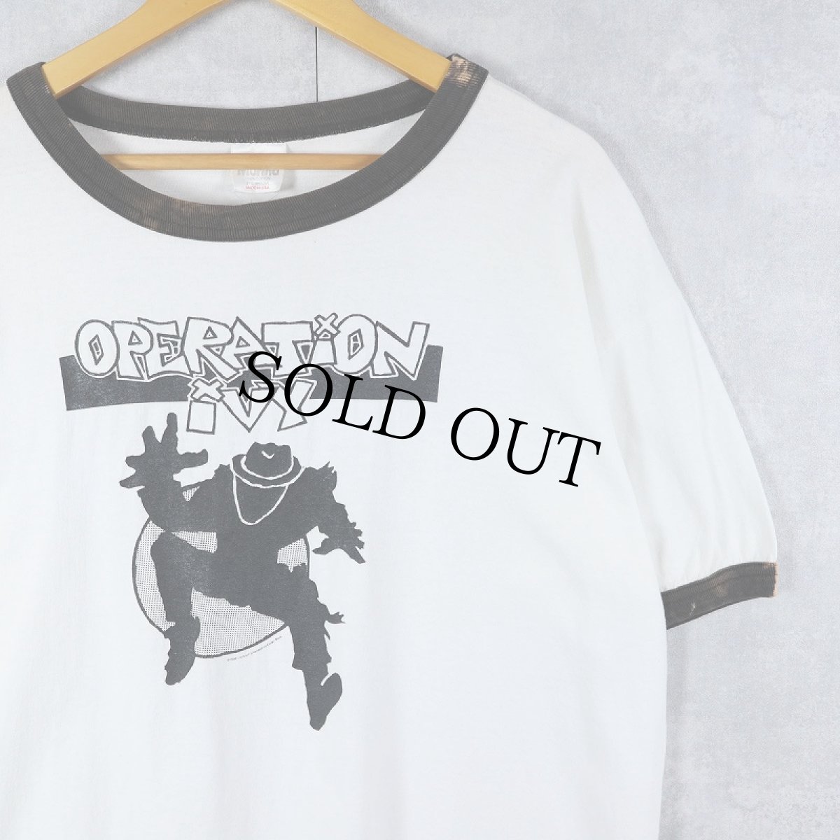 画像1: 90's Operation Ivy USA製 パンクロックバンド プリントTシャツ XL (1)