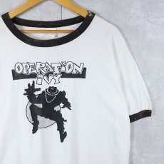 画像1: 90's Operation Ivy USA製 パンクロックバンド プリントTシャツ XL (1)