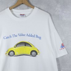 画像1: Farmers Insurance Group "Volkswagen Beetle" 車プリントTシャツ XL (1)