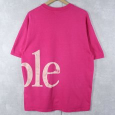 画像2: 80〜90's Apple USA製 巻きプリントTシャツ XL (2)
