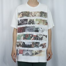 画像2: 90's EXPRESS TRICOT USA製 アートプリントTシャツ ONESIZE (2)